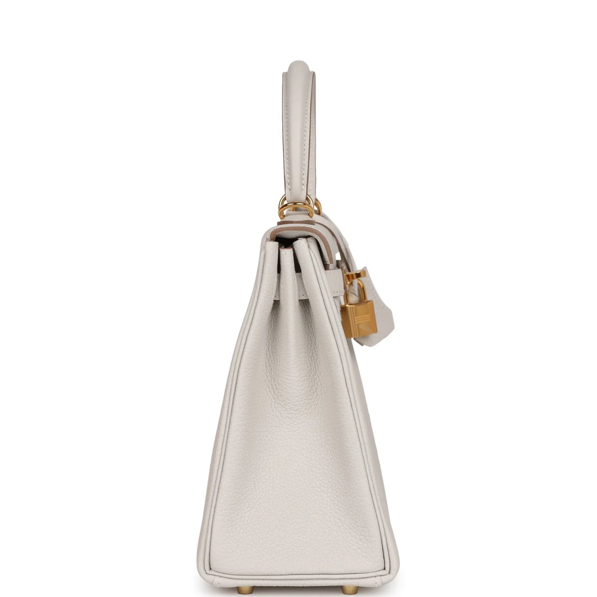 Gris Pale Togo Leather Bag P657