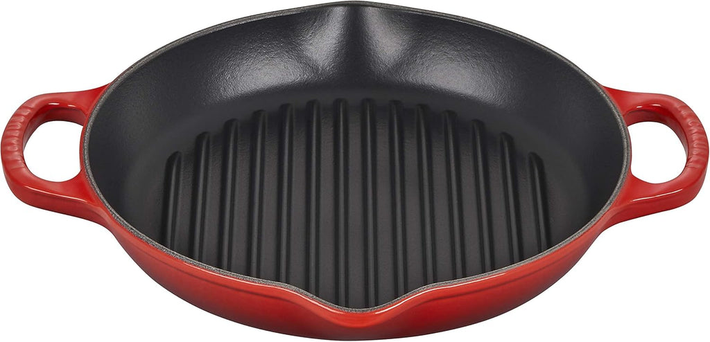 Enameled Cast Iron Deep Round Grill Y259