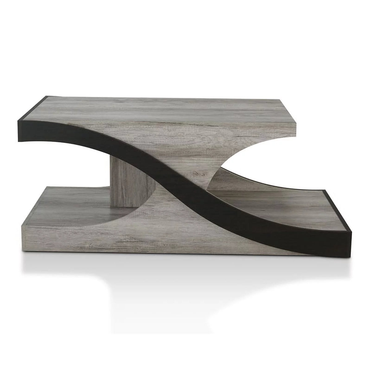 Wood 2-Shelf Coffee Table L656466