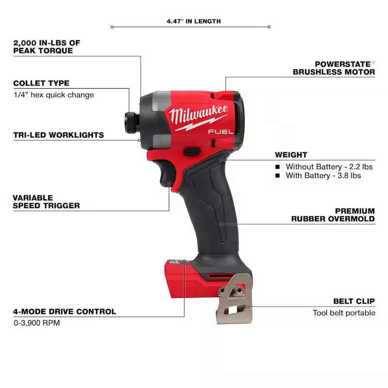 18V Lithium-Ion Brushless Cordless Combo Kit (5-Tool) with Two 5.0 Ah Batteries Z5595