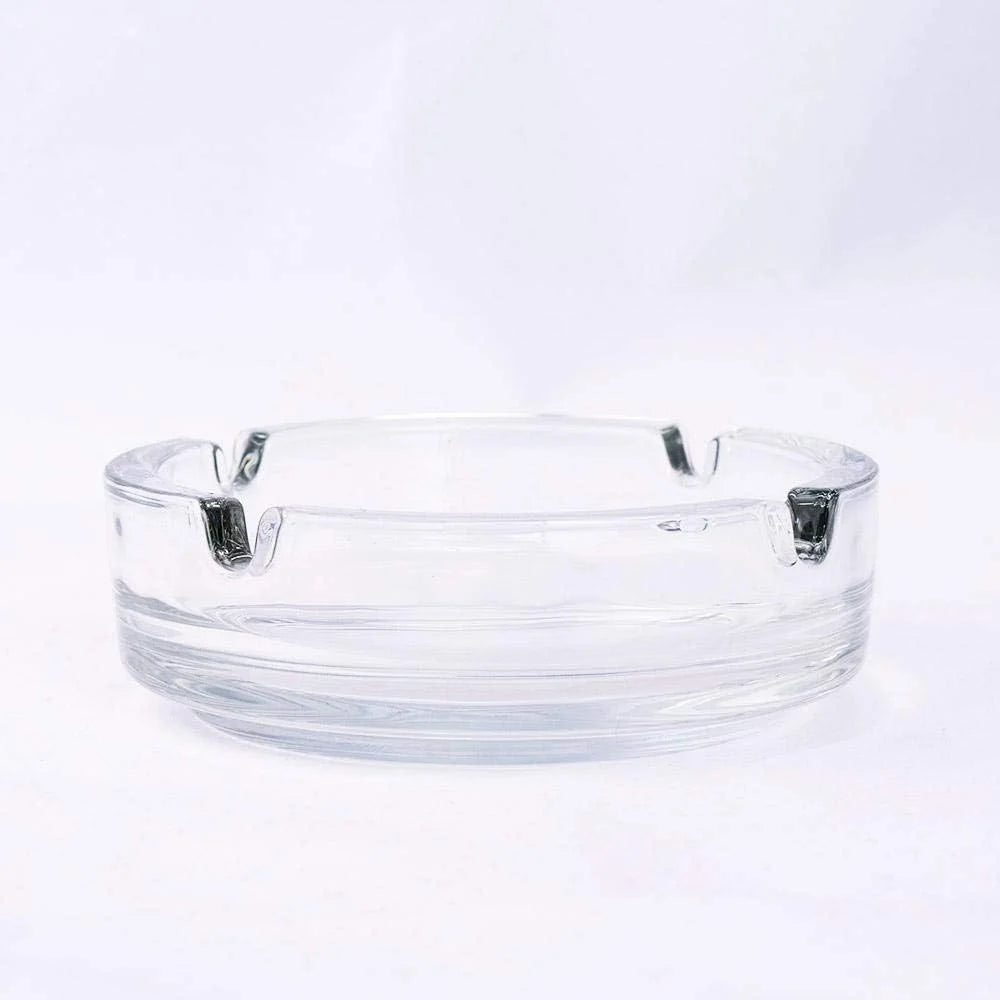 Round Glass Ashray 4.25" R778