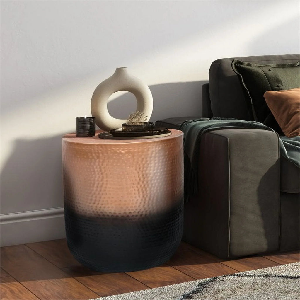 2-Piece 19" Metal Side Table Set K19092