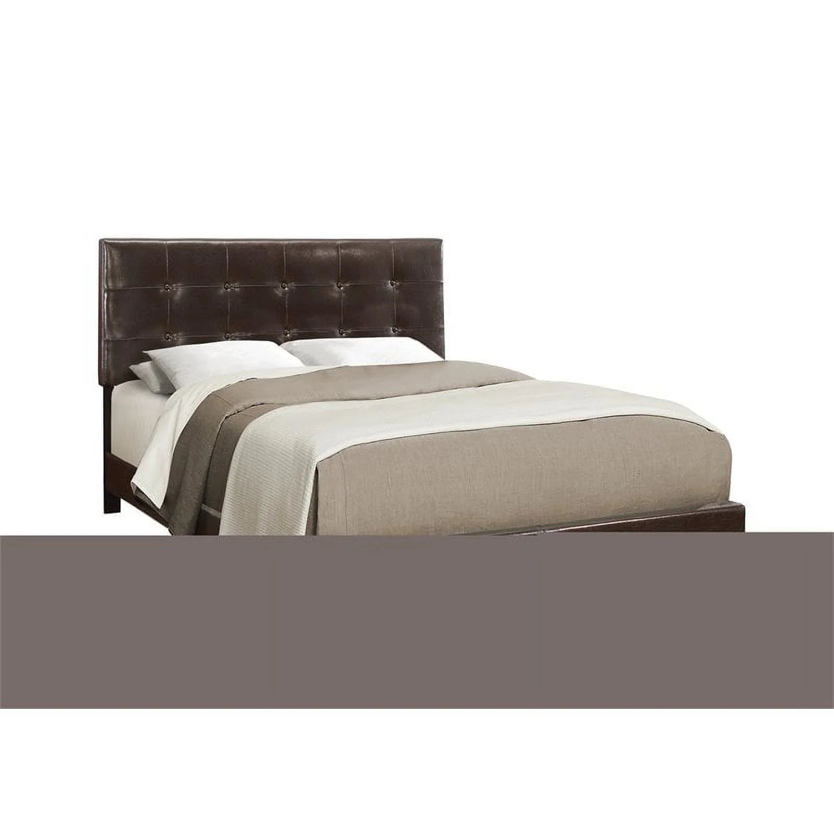 Queen Upholstered Platform Bed Frame X1234