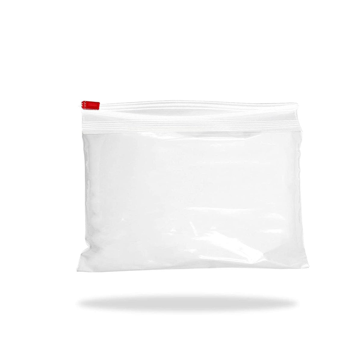100 Pack Clear Poly Zip Bags 3 Mil G8440