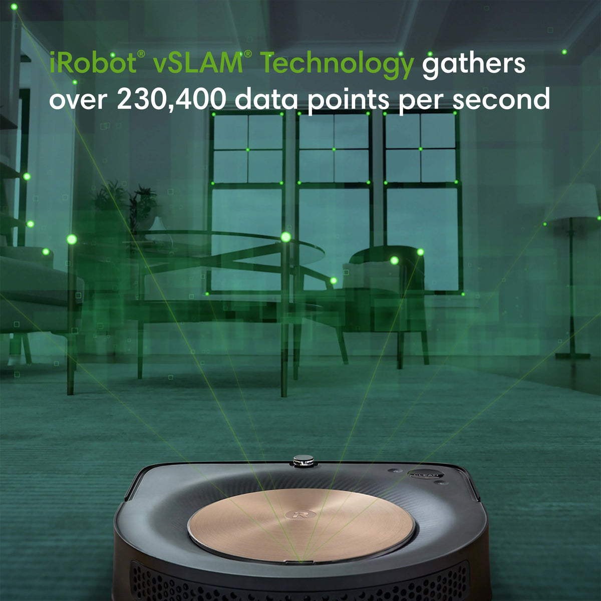 Wi-Fi Connected Self-Emptying Robot Vacuum X98773