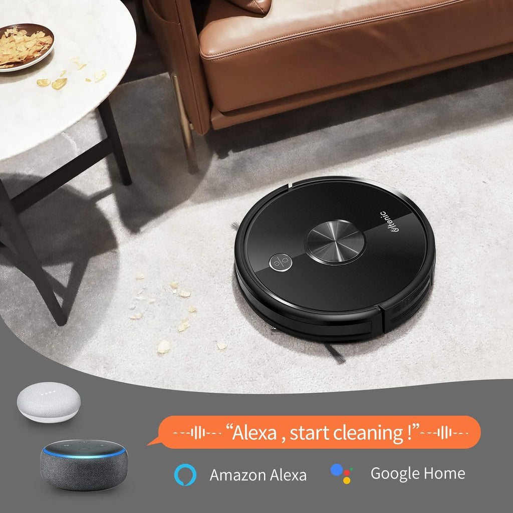 Robot Vacuum Cleaner and Mop, 3000Pa Suction, 150Mins Runtime S522