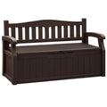 80 Gallon Black Storage Bench G594832