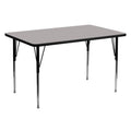 Grey Laminate Rectangular Activity Table Y1879
