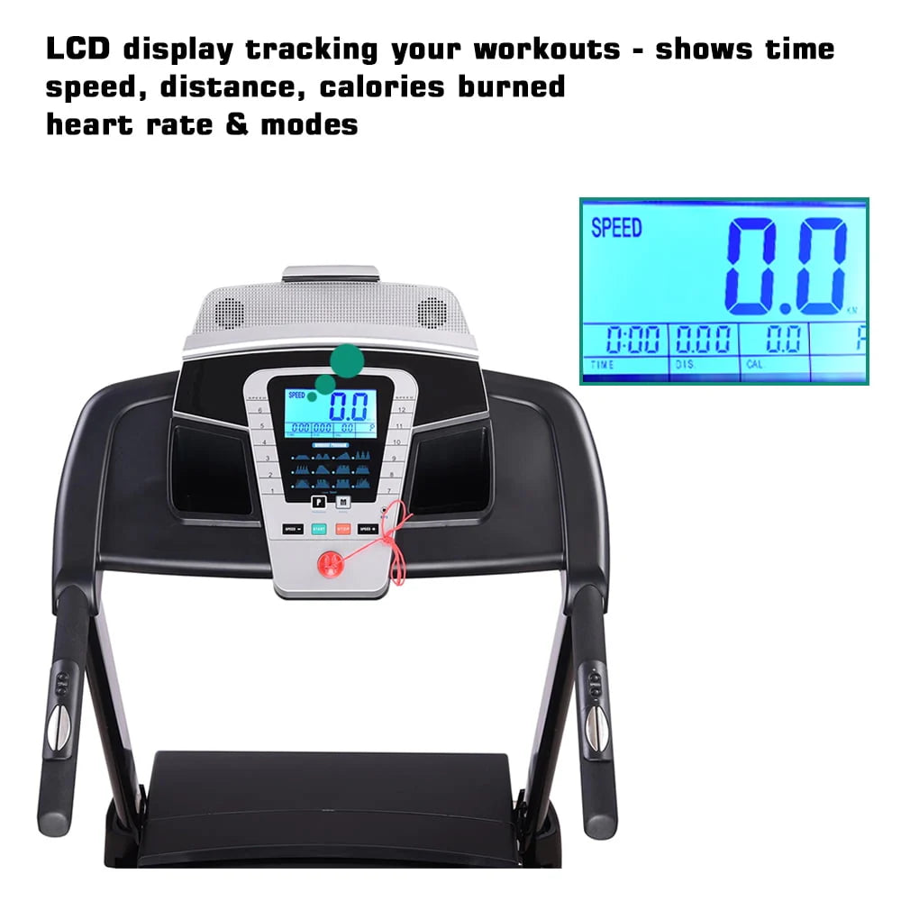 Folding Treadmill with LCD Display G8616