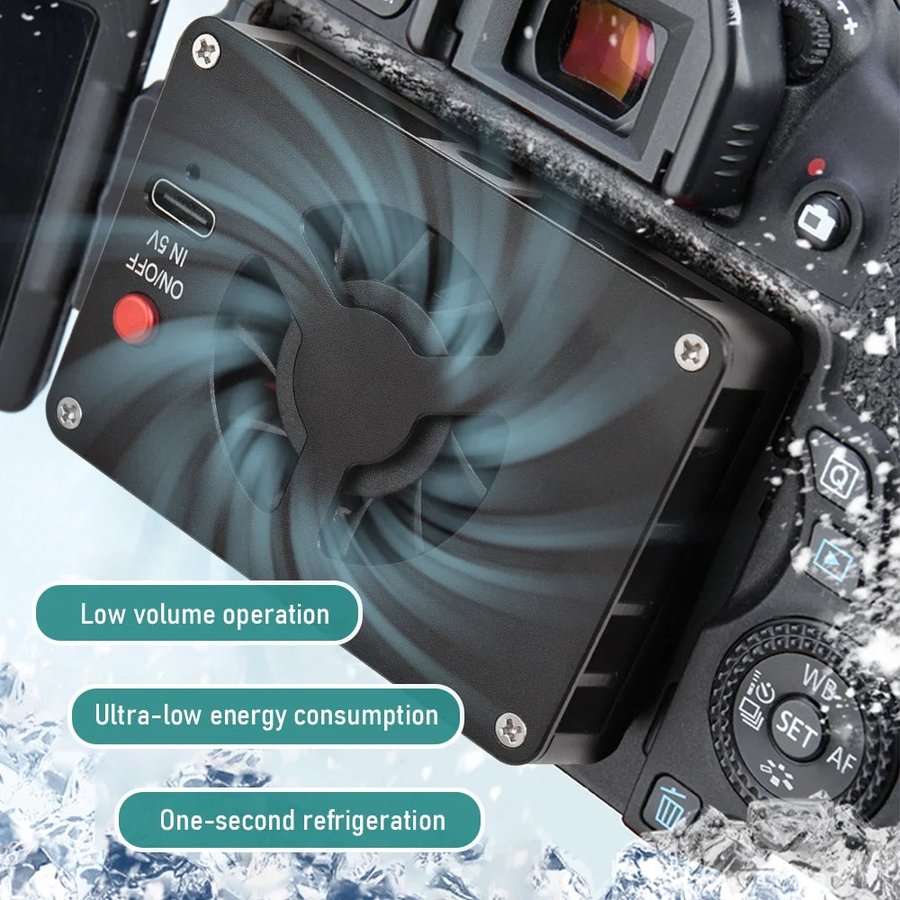 Camera Semiconductor Radiator with Smart Cooler Fan Y2915