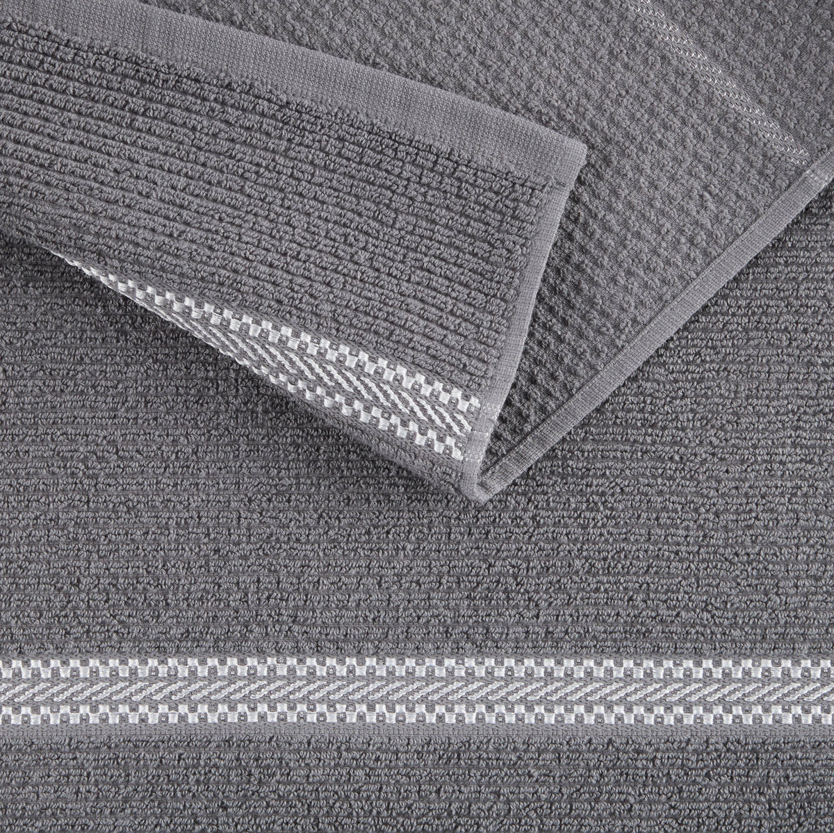 Grey Waffle Kitchen Towel Set 6-Pack Y279645