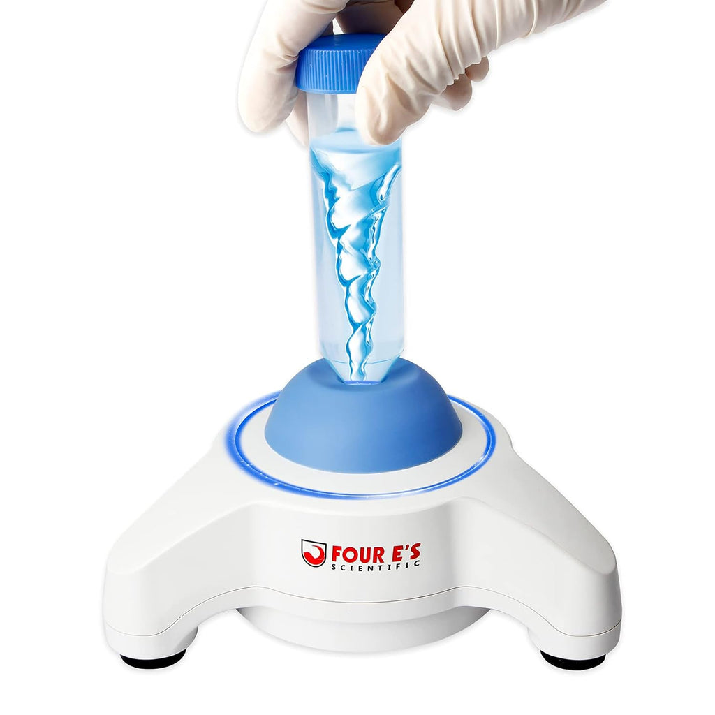 Mini Vortex Mixer, 5600rpm, USB Charging, Touch Function, 6mm Orbital Diameter, Pack of 2 S893997