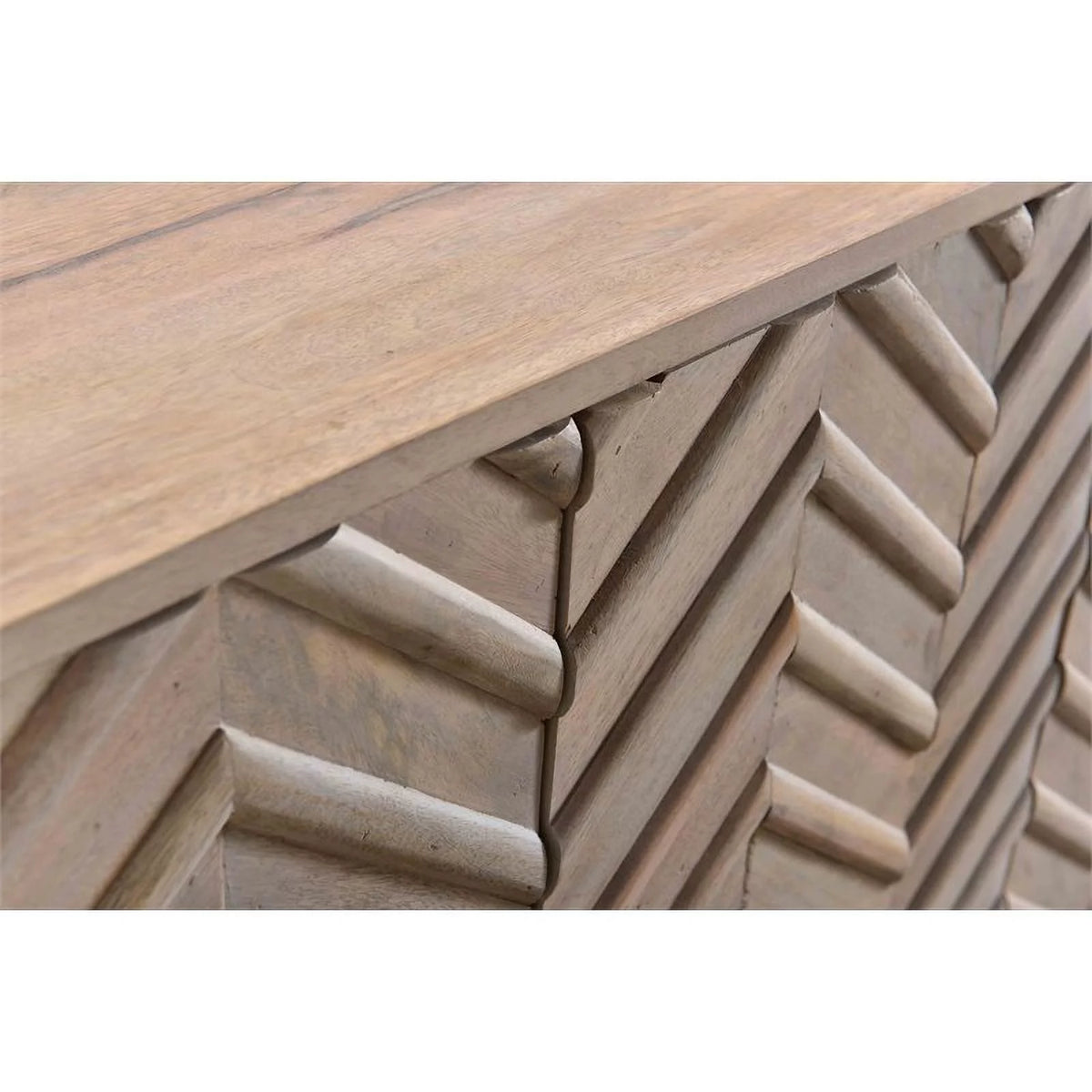 Solid Wood 3 Door Sideboard I48924