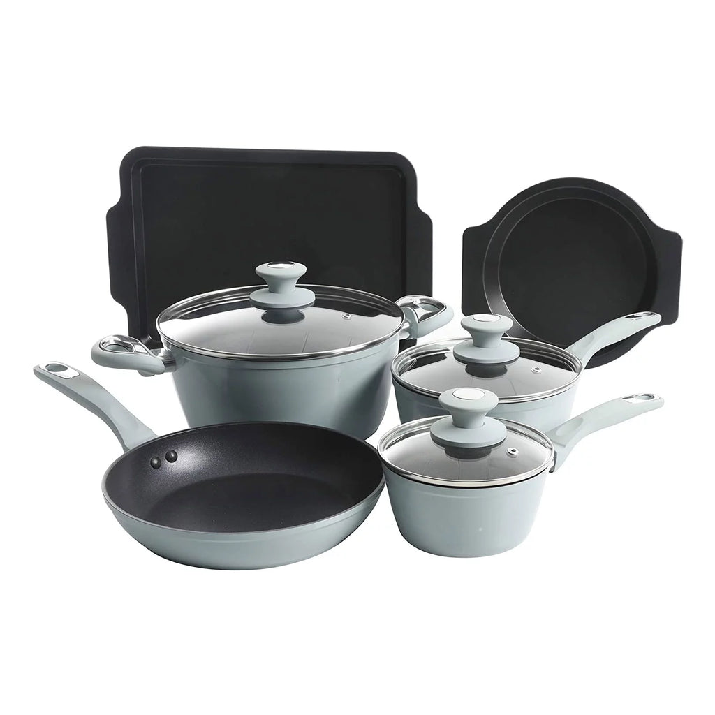 12 Piece Aluminum Non Stick Cookware Set W4625