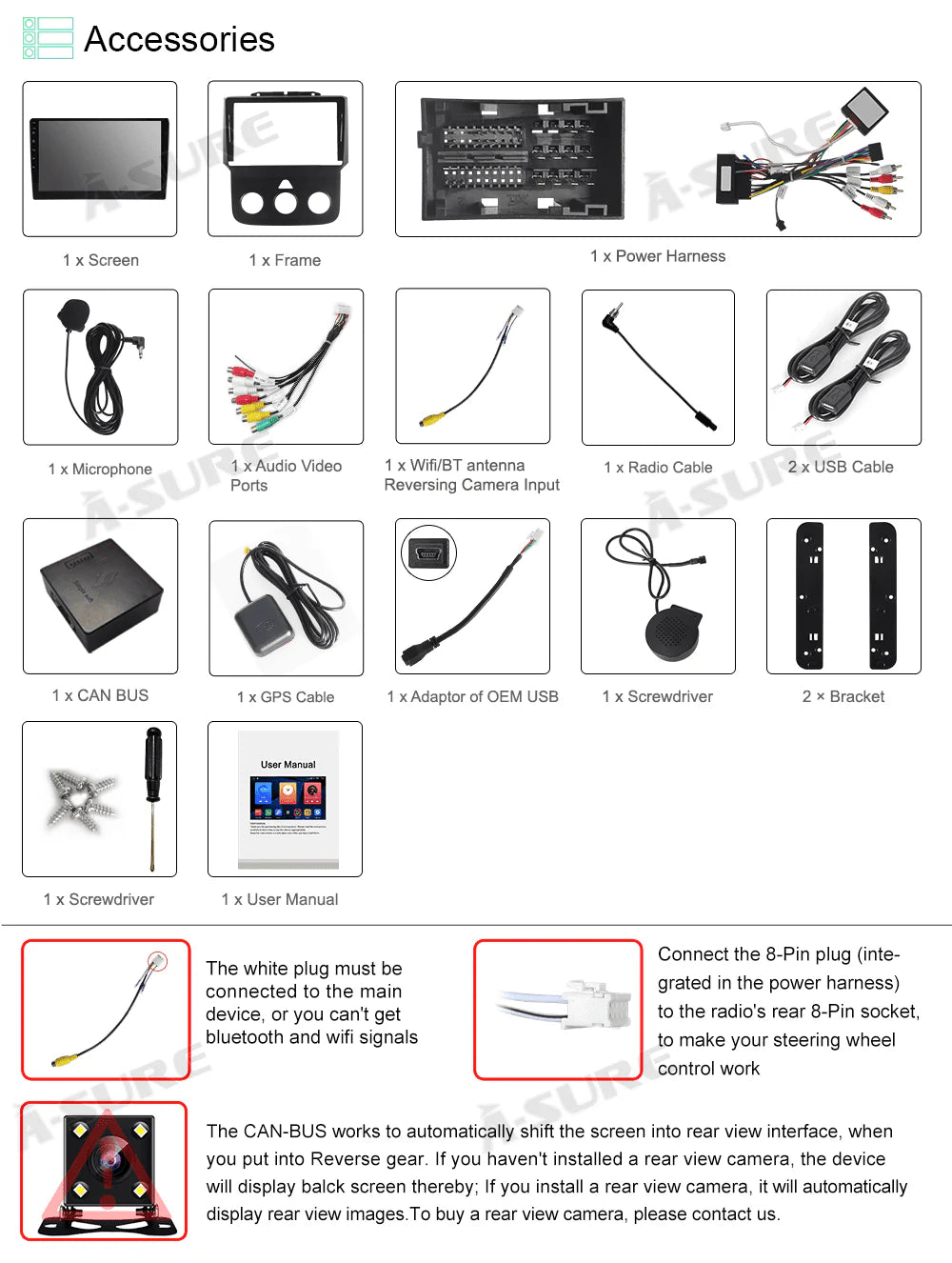 Android 13 Car Stereo Radio with Manual A/C H7178