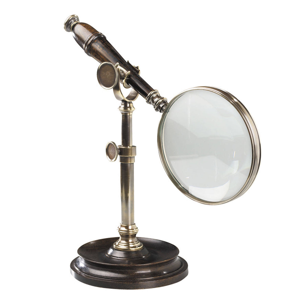 Bronzed Magnifying Glass with Stand B8985
