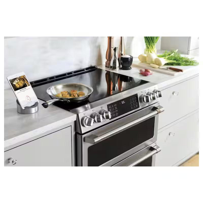 30 in. 5.7 cu. ft. Slide-In Induction Range with Convection L376
