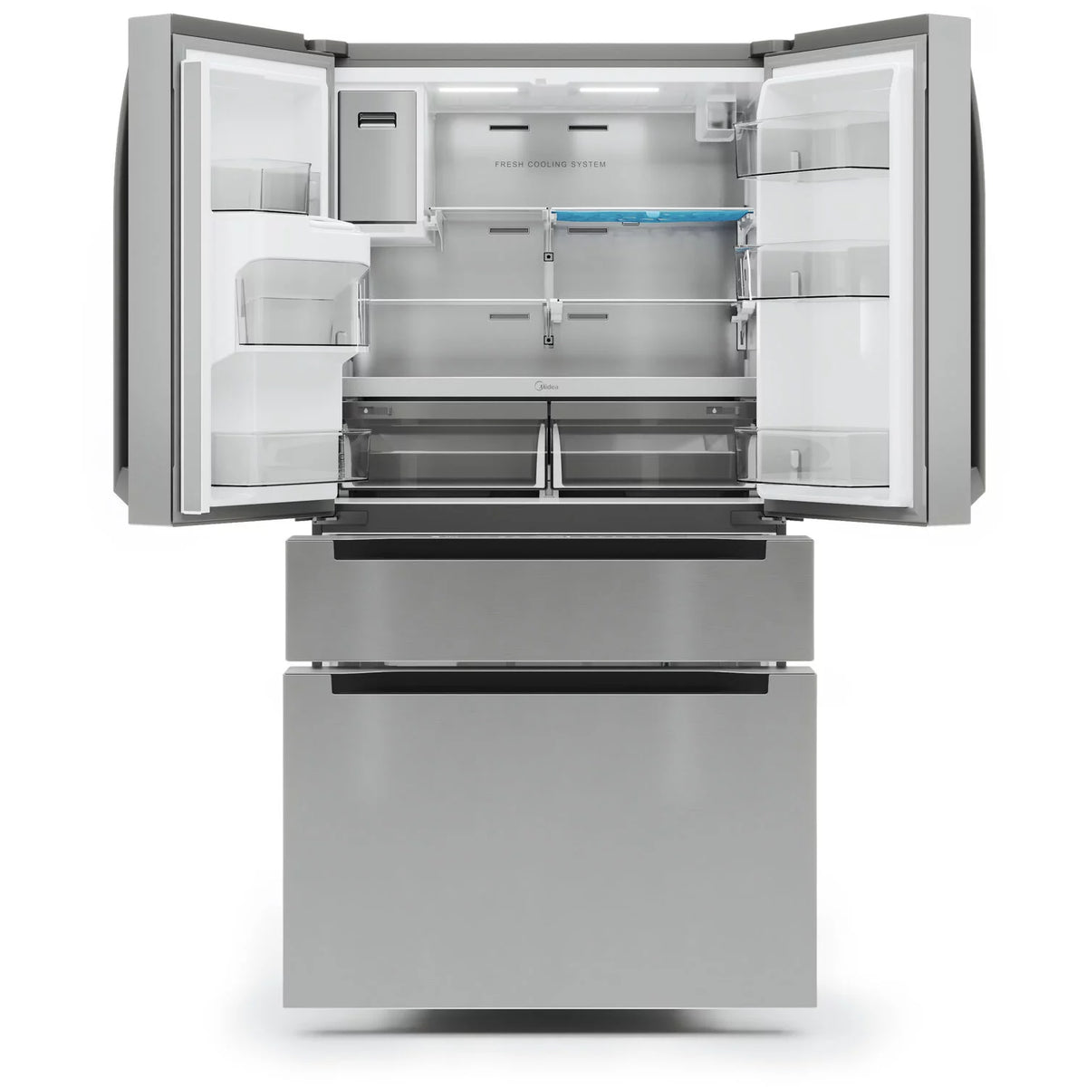 21.6-Cu. Ft. 4-Door French Door Refrigerator, Stainless Steel P3971