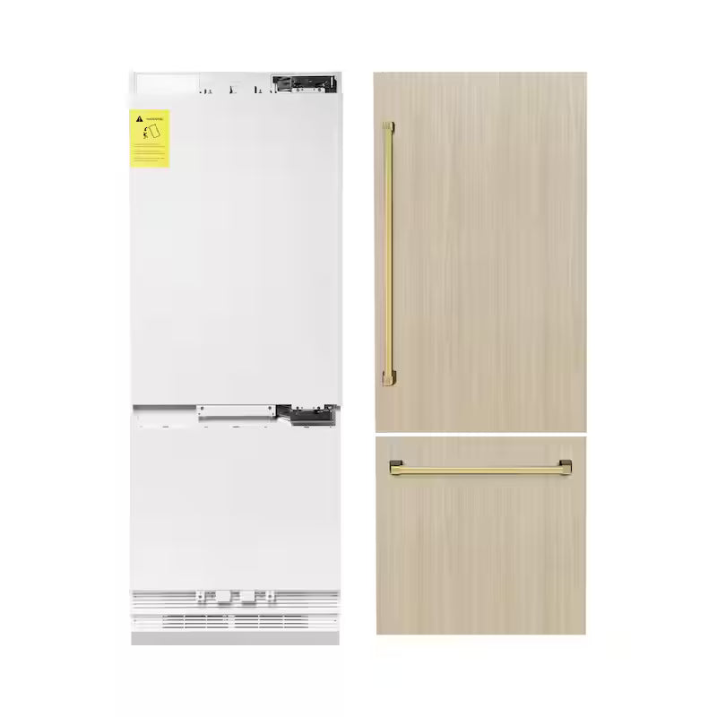 30 in. Bottom Freezer Refrigerator with Ice and Water Dispenser V670631