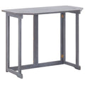 Folding Balcony Table Solid Acacia Wood W6454