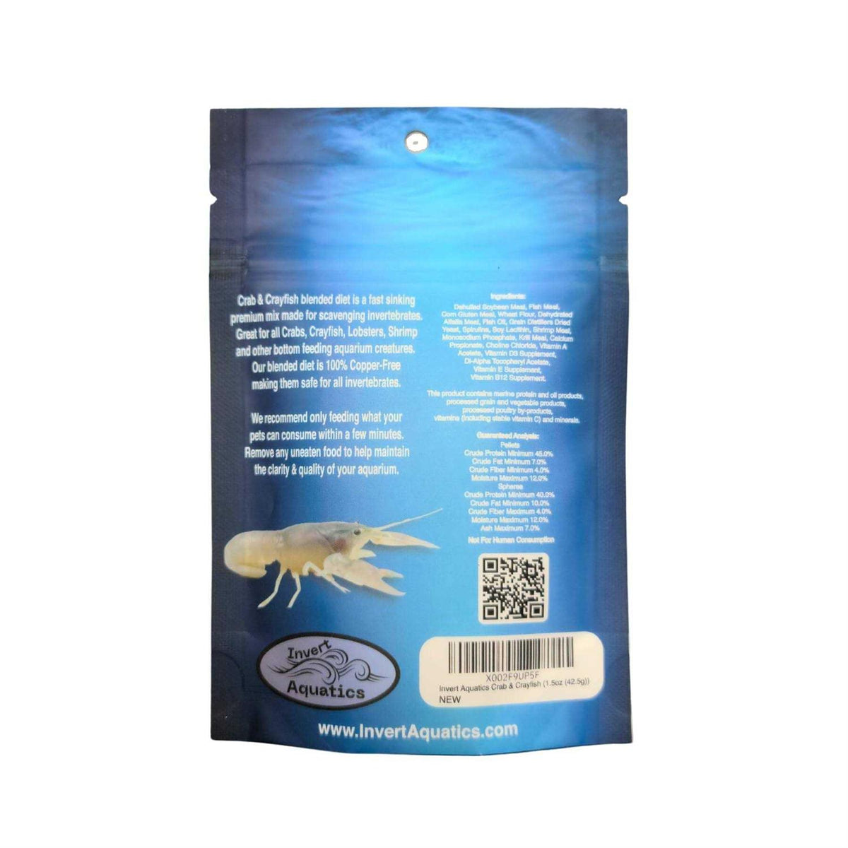 Crab & Crayfish Sinking Blended Diet M8859