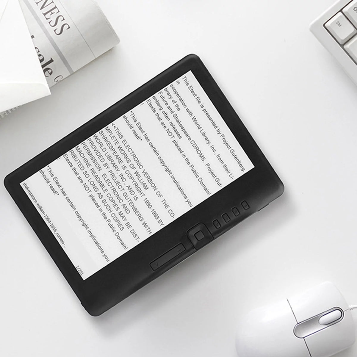 Portable 7inch E-book Reader Colorful Screen Y97086