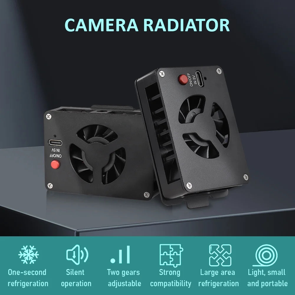 Camera Semiconductor Radiator with Smart Cooler Fan Y2915