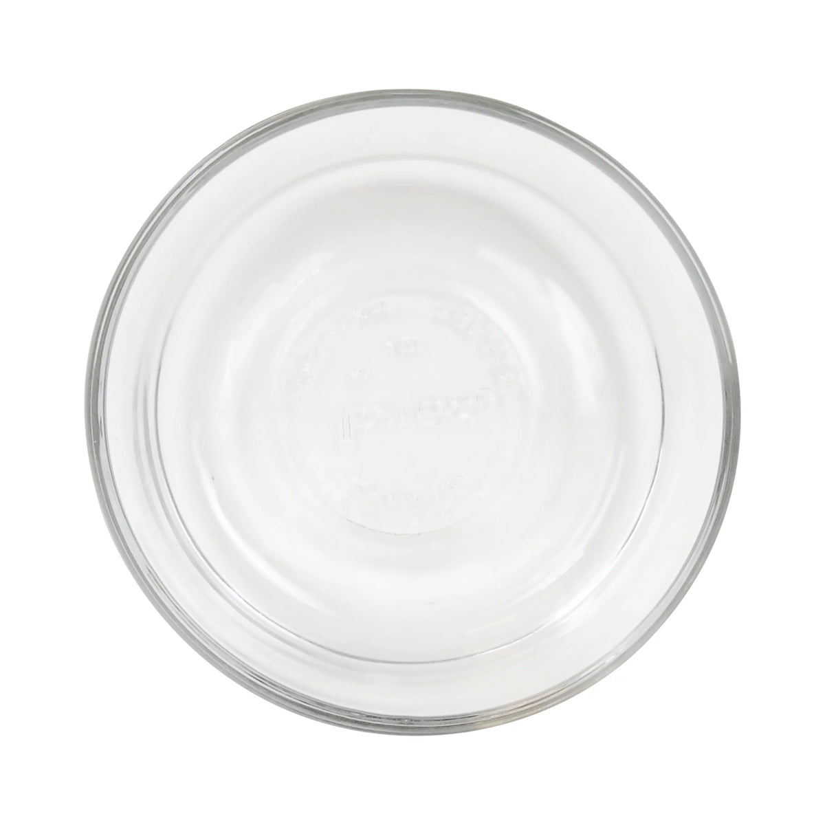 2-Cup Glass Food Storage Bowls with Red Plastic Lids Q779377