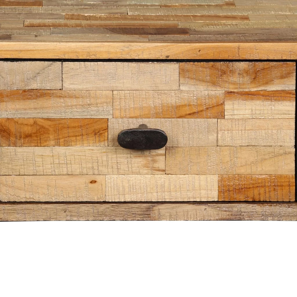 Solid Reclaimed Teak Console Table D8562