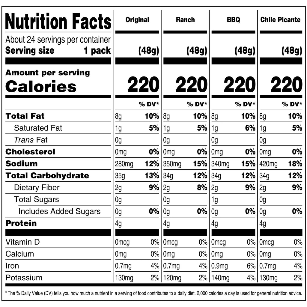Crunchy Corn Kernels Variety Pack, 24 ct, 1.7 oz Packs V57228