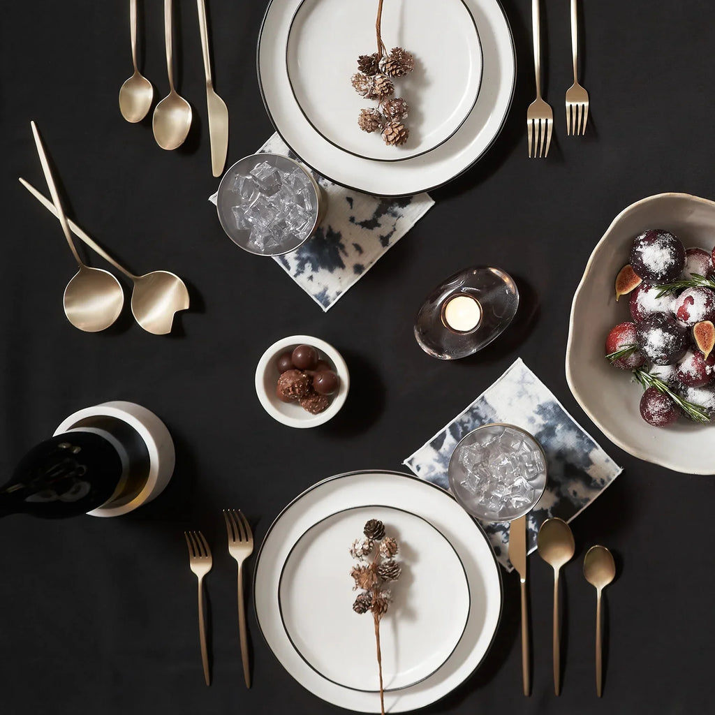 Champagne Satin 2-Piece Hostess Set R36920