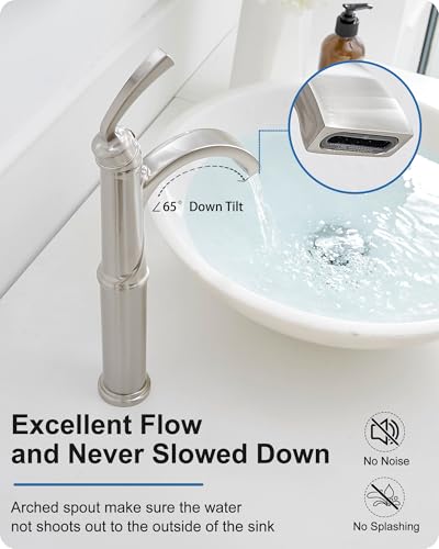 Oil Rubbed Bronze Waterfall Brass Bathroom Sink Faucet P93320