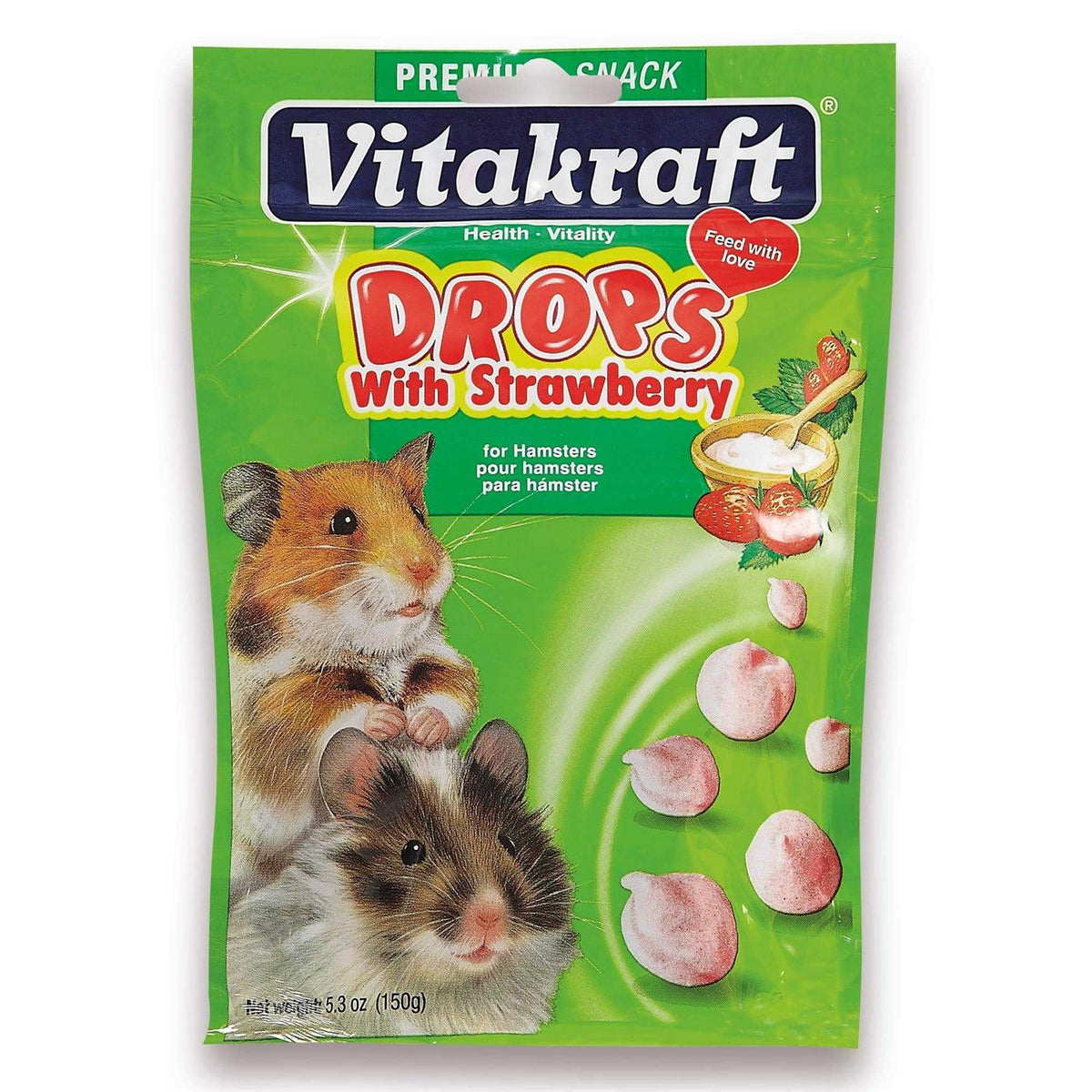 Strawberry Drops for Hamsters N13693