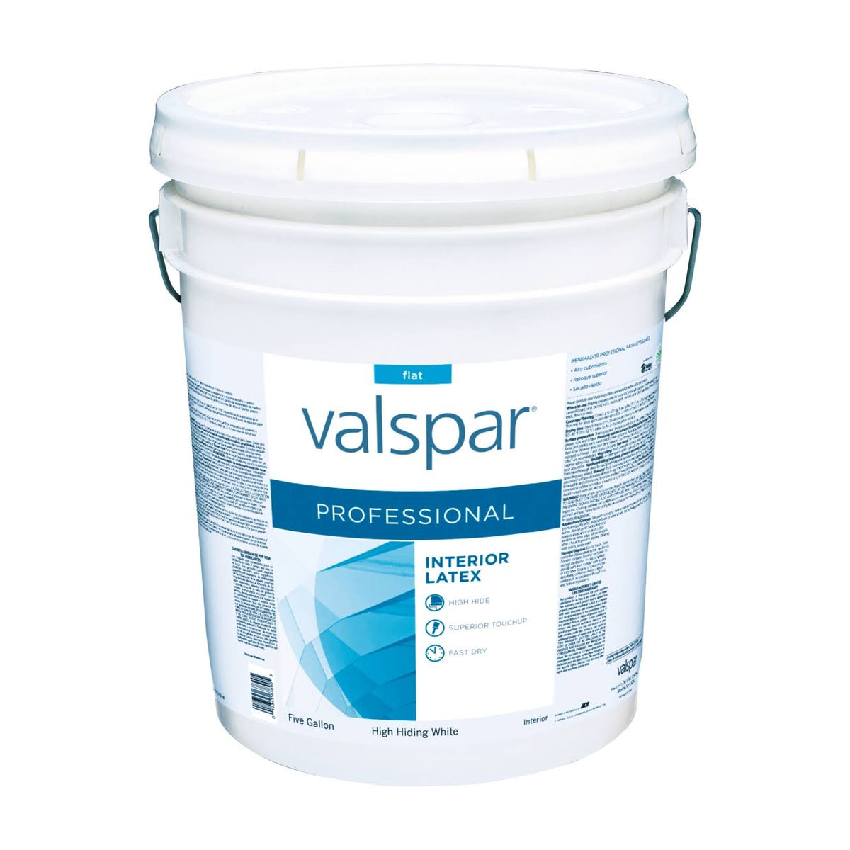 Basic White Flat Interior Paint 5 gal. A545287