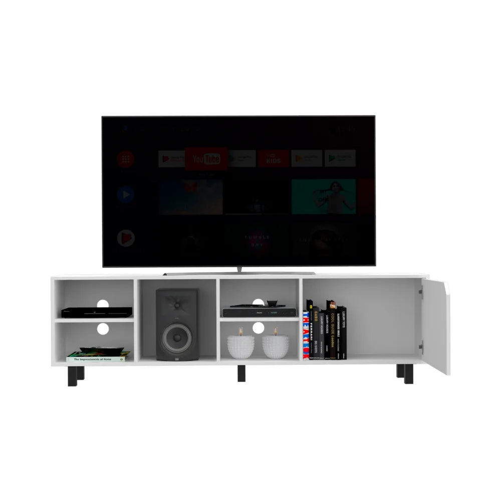 70 in. Light Oak TV Stand A289047