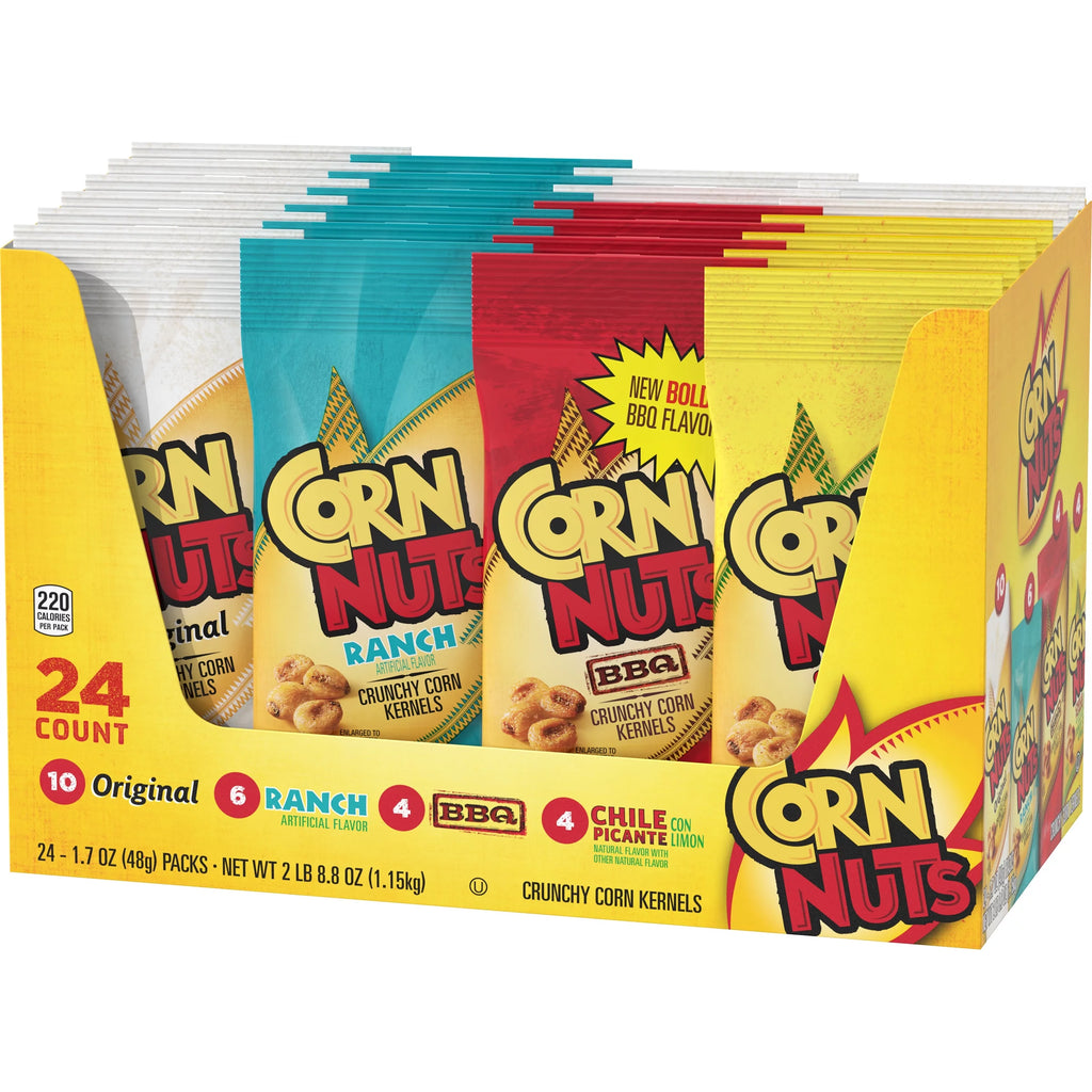 Crunchy Corn Kernels Variety Pack, 24 ct, 1.7 oz Packs V57228