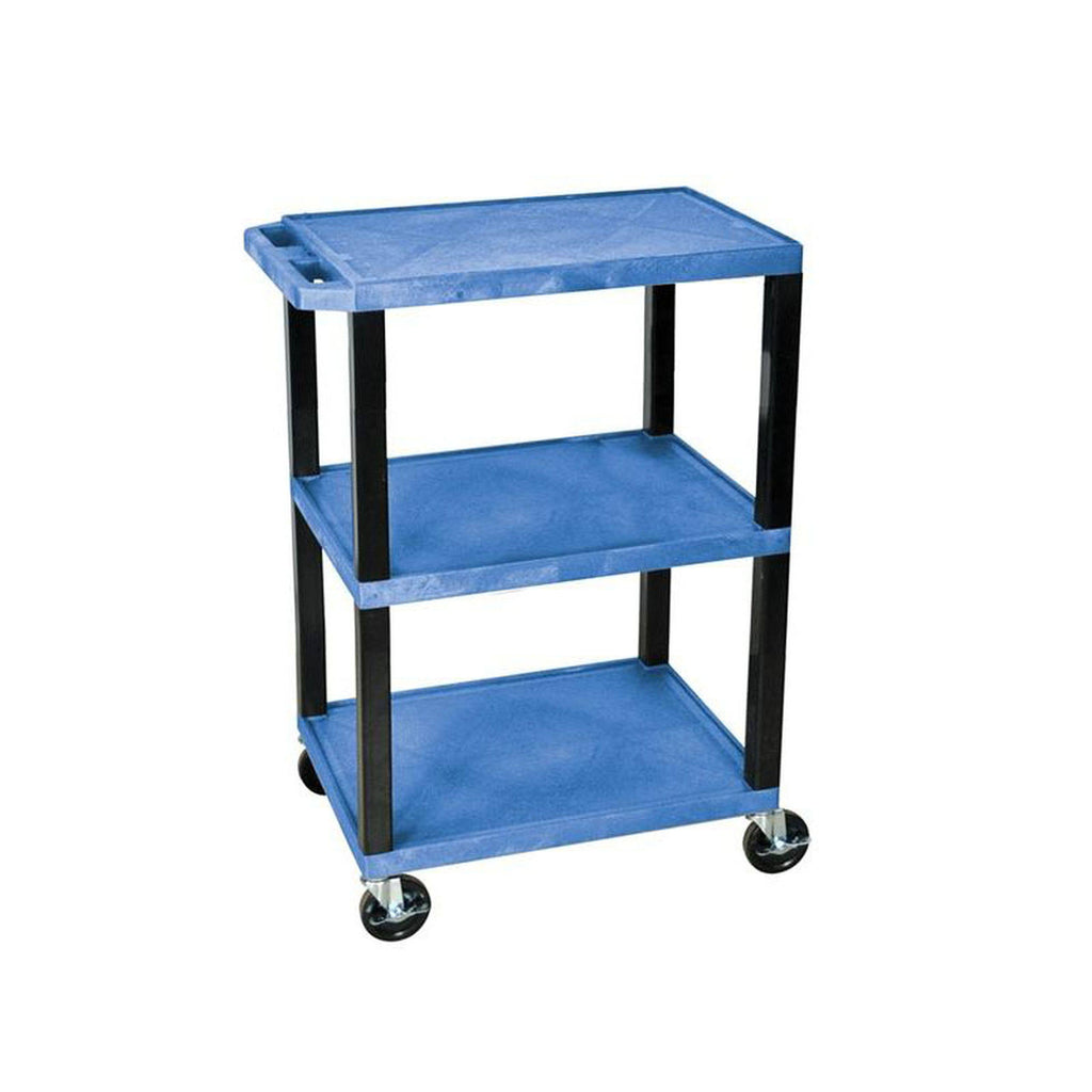 3-Shelf Plastic Utility Cart A3061
