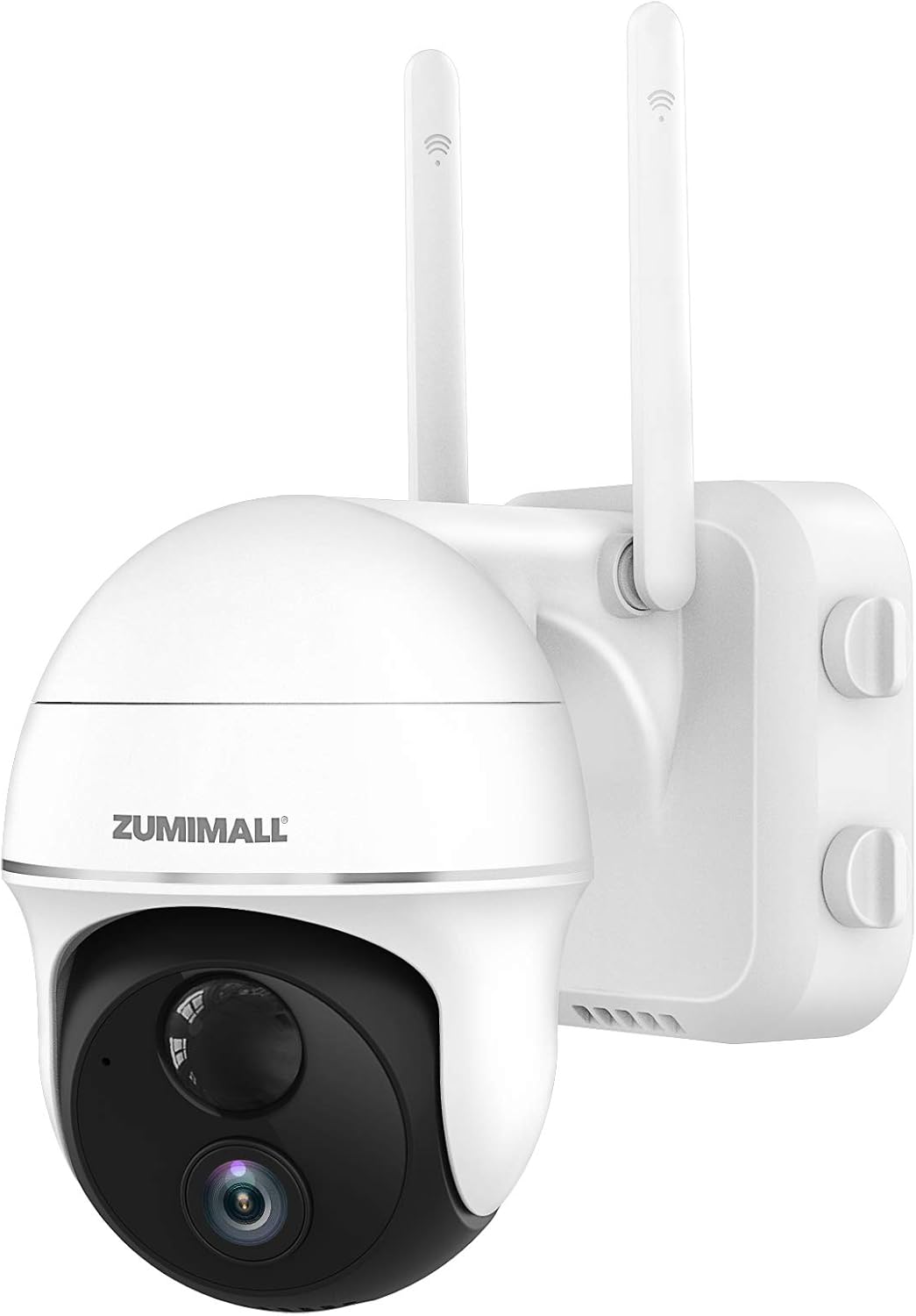 Wireless Outdoor Security Camera with 360° PTZ, Battery Powered WiFi, 1080P Night Vision, IP66 Waterproof H4661