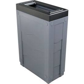 23 Gallon Grey Trash Can T547
