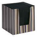 Black 2 Ply Beverage Cocktail Napkin S13902