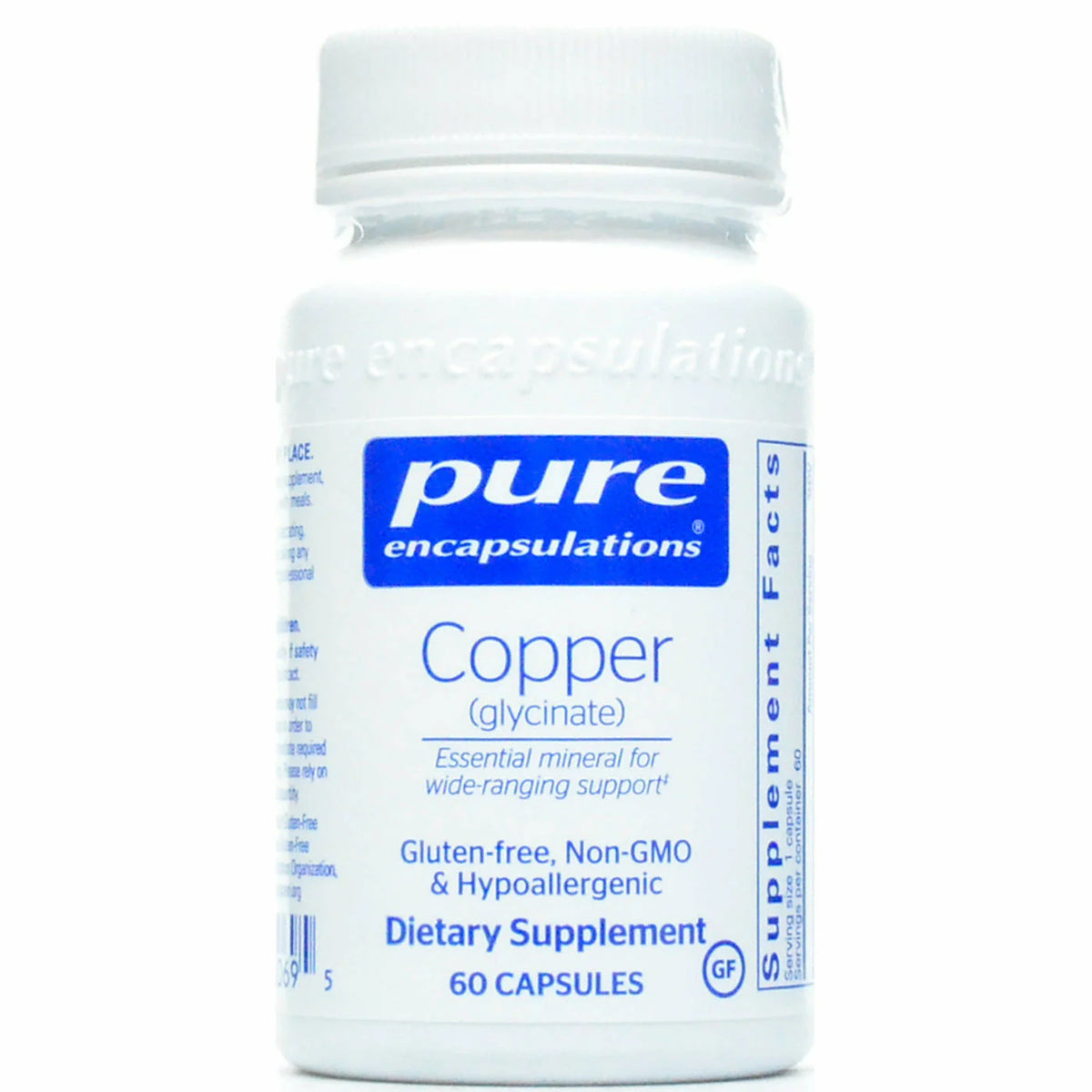 Copper (glycinate) 2 mg 60 vcaps E97466
