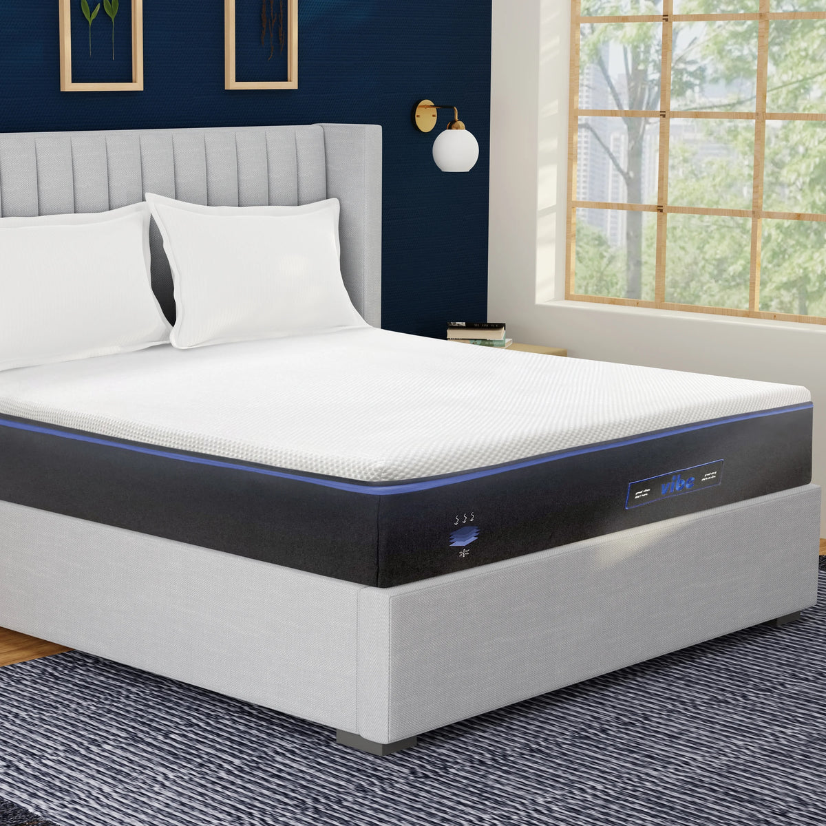 Queen Cooling Gel Memory Foam Mattress F7531