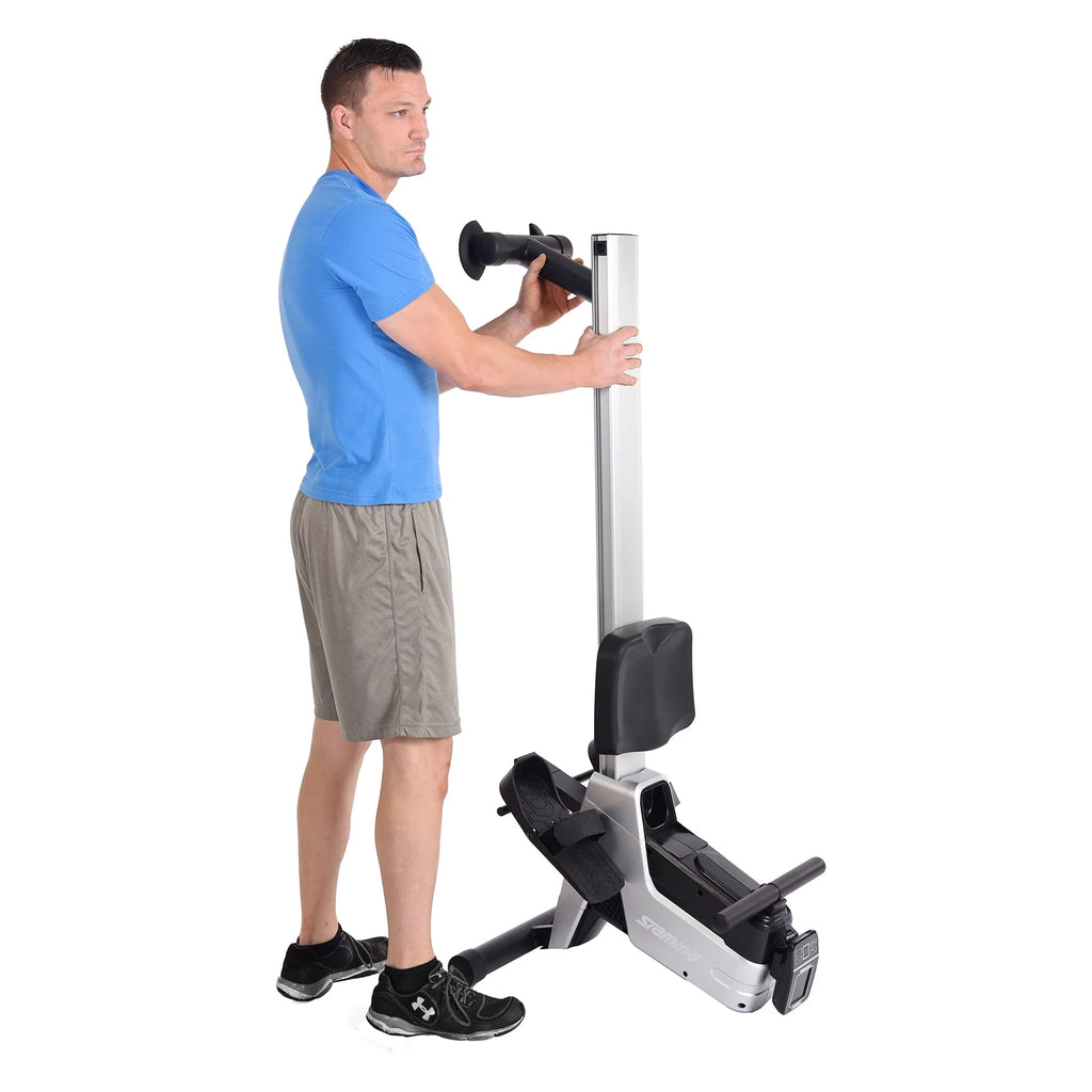 Magnetic Resistance Rower with Heart Rate Monitor Y19356