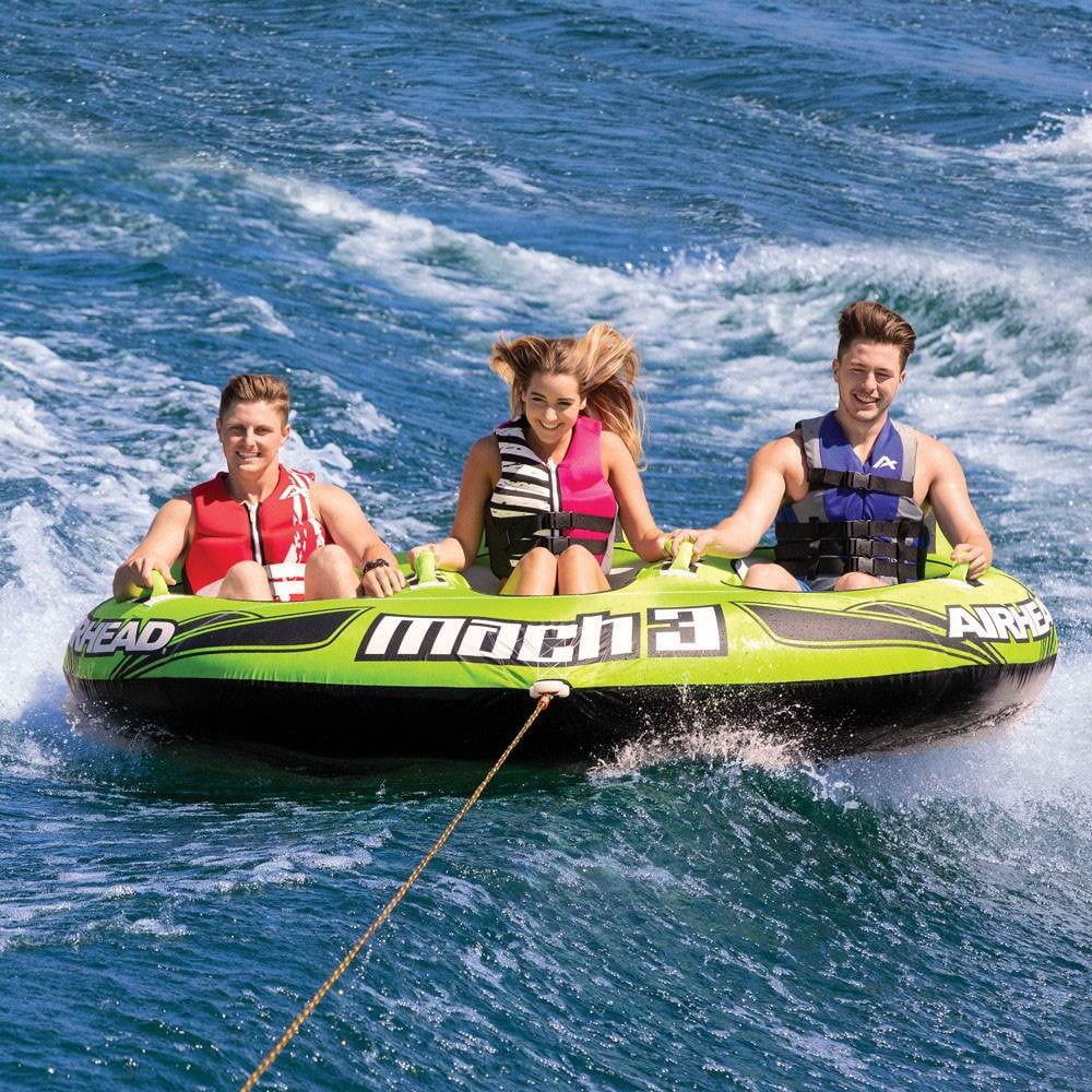 Heavy-Duty Nylon Green Towable Boat Tube K33468
