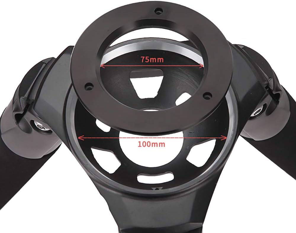 Aluminum Alloy Tripod with Fluid Head K1865