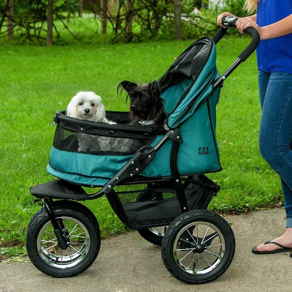 Double No-Zip Pet Stroller C4201