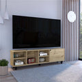70 in. Light Oak TV Stand A289047