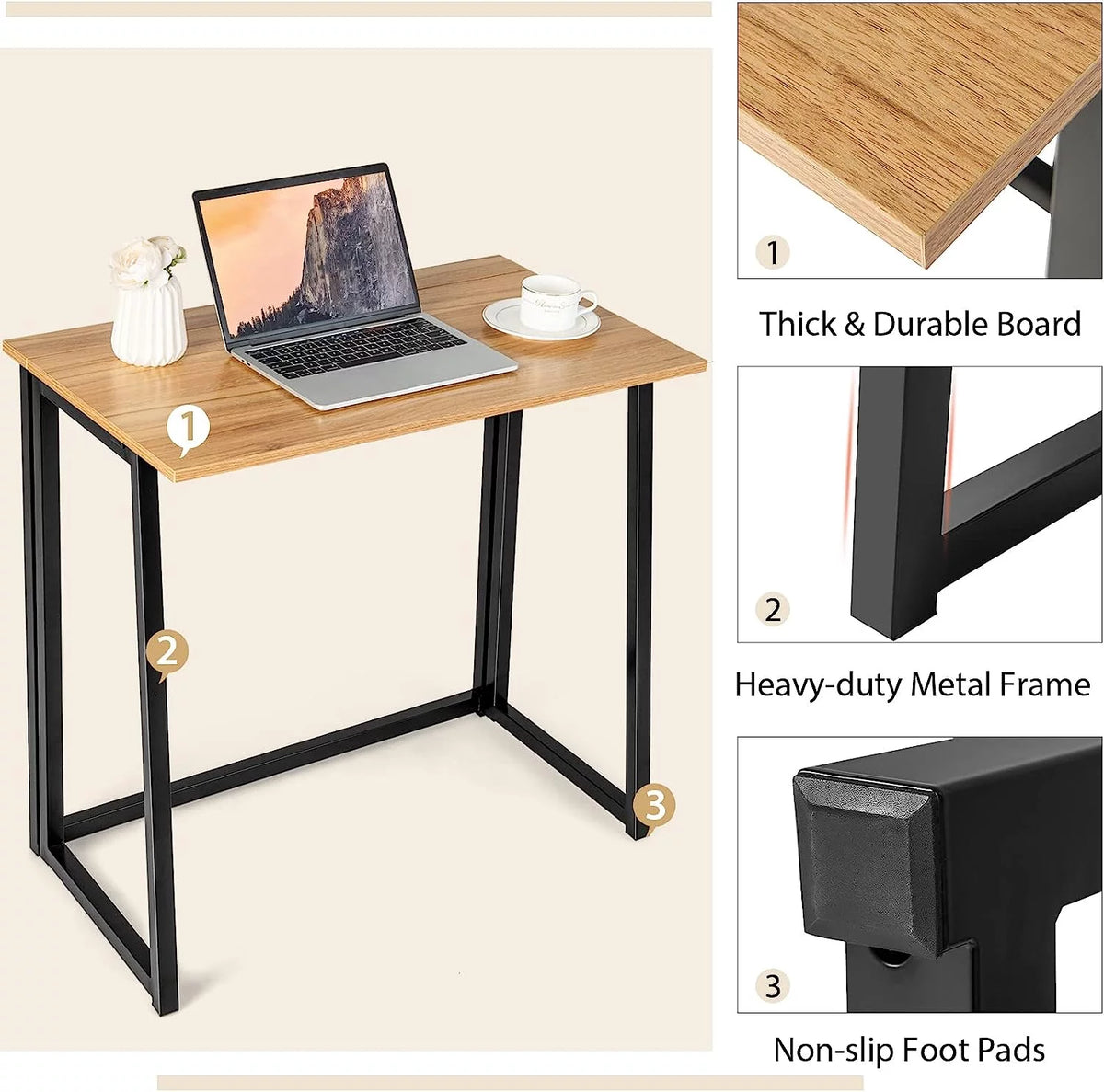 Folding Computer Desk S596