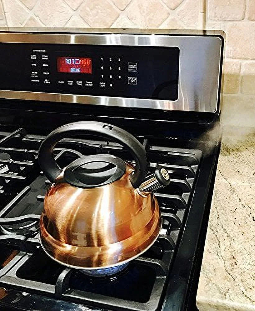 3 Quart Stainless Steel Whistling Tea Kettle Q978245