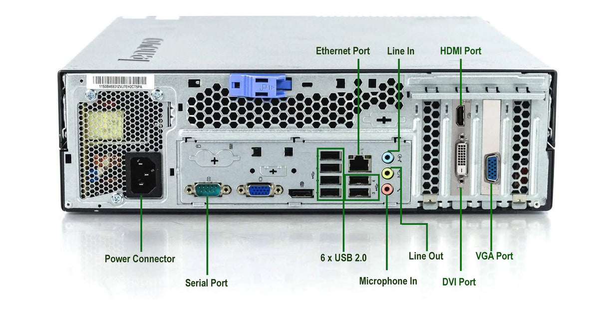 HP 8200 Desktop Computer Tower PC Intel Quad-Core i3 8GB RAM 750GB Windows 10 Pro M851686